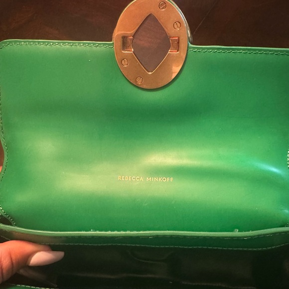Green Leather Shoulder Bag - Picture 4 of 4